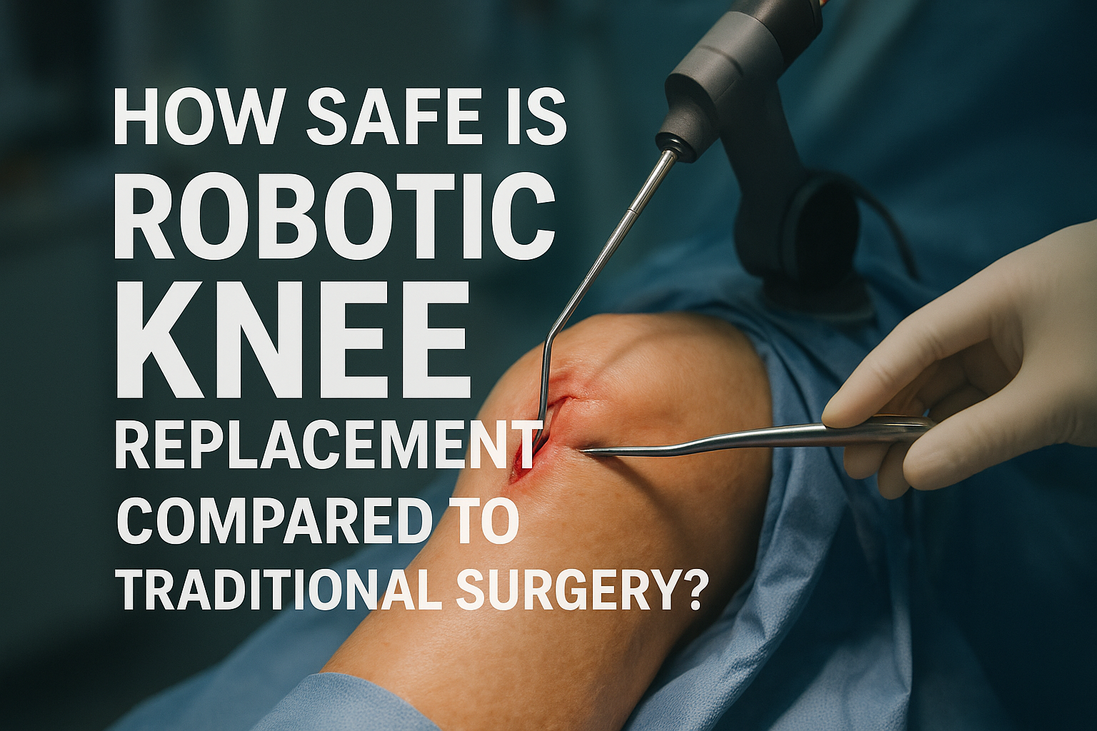 How Safe is Robotic Knee Replacement Compared to Traditional Surgery?