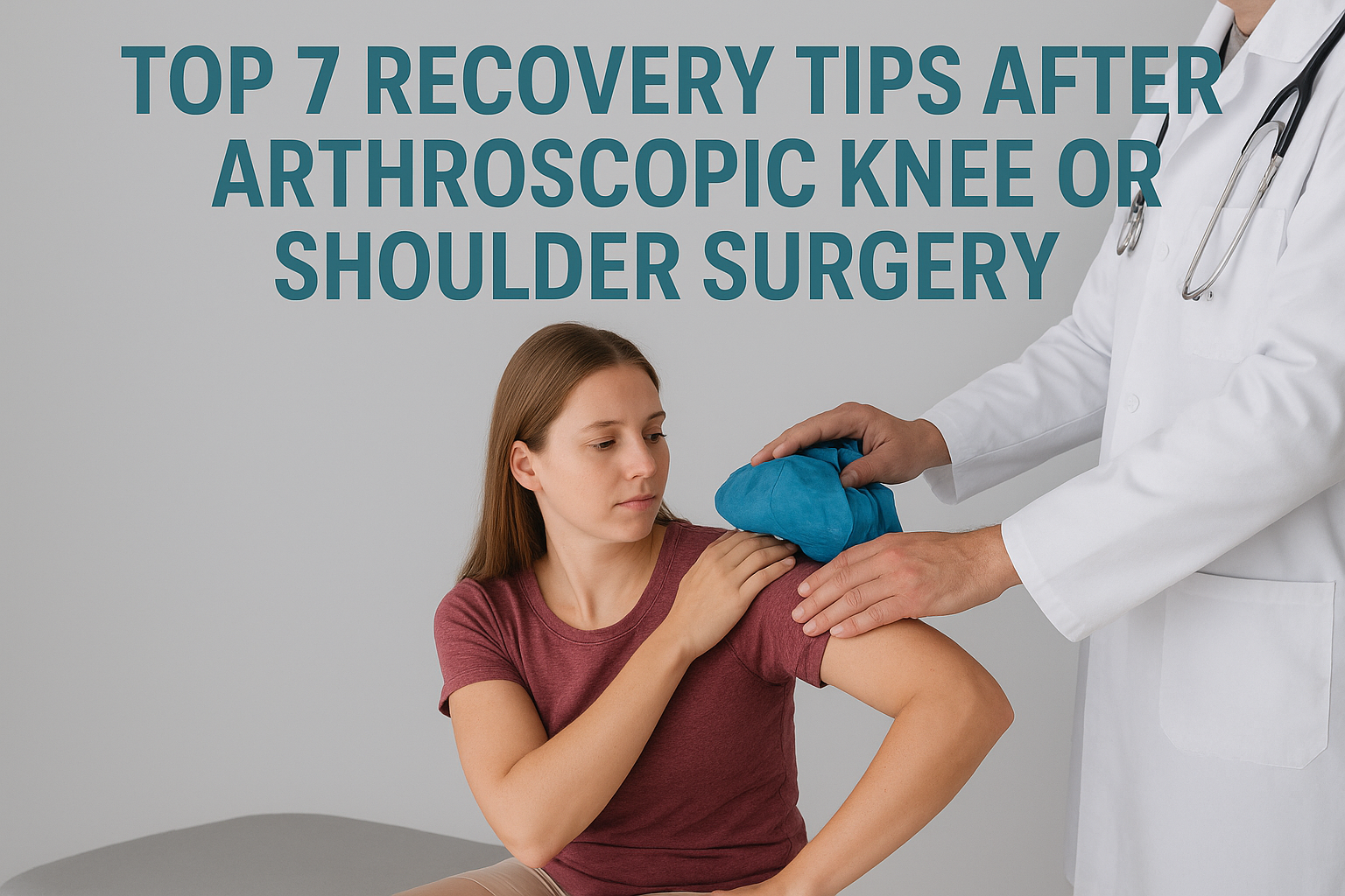 Top 7 Recovery Tips After Arthroscopic Knee or Shoulder Surgery