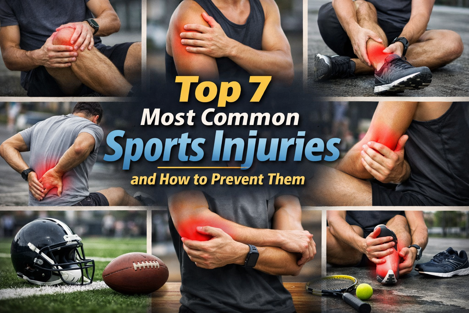 Top 7 Common Sports Injuries